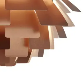 PH Artichoke Pendelleuchte, Ø60 cm, Kupfer - Louis Poulsen - Wohnzimmer