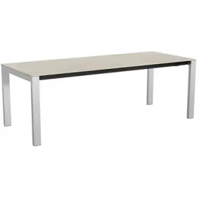 AZ Tisch Edelstahl Trave. R. 220/280/340 - Farbe: beige - Material: Keramik/Edelstahl - Möbel Konfigurator: Traummöbel individuell zusammenstellen - AZ Tisch Edelstahl Trave. R. 220/280/340 - Farbe: beige - Material: Keramik/Edelstahl - Möbel Konfigurator: Traummöbel individuell zusammenstellen -