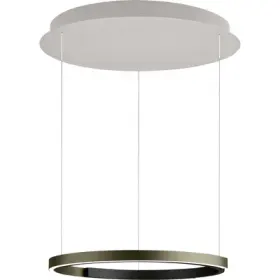 Bankamp Designer-Pendellampe Rings Bronze/Anthrazit Eloxiert Aluminium/Stahl 4600 lm Dimmbar - LED - Lichtfarbe: Extra warmweiss - Helles Neutralweiss