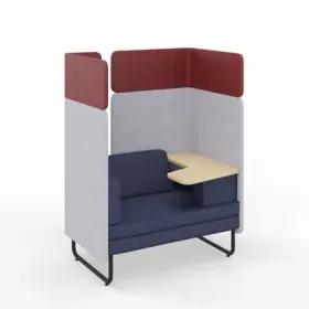 Sessel Lounge Sofa Nowy Styl Play&Work, 117.0 x 83.0 cm, Blau, Neu, Eleganz & Komfort - Ideal für entspannte Stunden