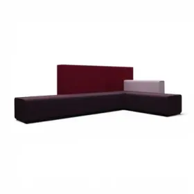 Loungegarnitur Bene Parcs Causeway Violett, Normal gebraucht