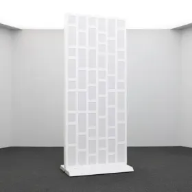 Trennwände Akustisch 120x290 cm, Weiss, Normal gebraucht