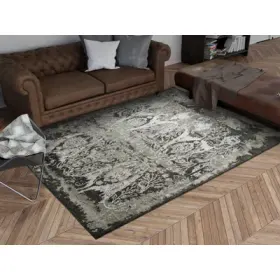 OCI DIE TEPPICHMARKE Teppich "PHENOM HISTORY" rechteckig 10 mm Höhe handgeknüpfter Designer Teppich Naturfaser Kurzflor