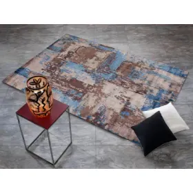 OCI DIE TEPPICHMARKE Teppich "WESTSIDE PALUNG" rechteckig 12 mm Höhe handgeknüpfter echter original Nepal Design Kurzflor Teppich, dezent