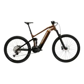 Kross "E-MTB Fully 29" Grist Boost 3.0 braun 12 Gänge - Shimano Mittelmotor" 12 Gang Shimano DEORE SLX M7100 Schaltwerk Kettenschaltung Mittelmotor 250 W SHIMANO 36 V/250 W, Mittelmotor EP800