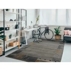 OCI DIE TEPPICHMARKE Teppich "AWARD ULKA" rechteckig 10 mm Höhe handgeknüpft, echter Design Teppich aus Nepal. 100% Naturfaser