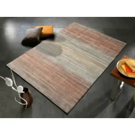 OCI DIE TEPPICHMARKE Teppich "Ecoline" rechteckig 7 mm Höhe Kurzflor, dezenter Glanz, Viskose, Handweb, Wohnzimmer
