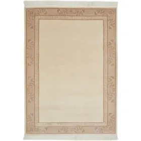 LUXOR living Wollteppich "Giza" rechteckig 12 mm Höhe reine Wolle, mit Bordüre & Fransen, Orient-Teppich, Wohnzimmer