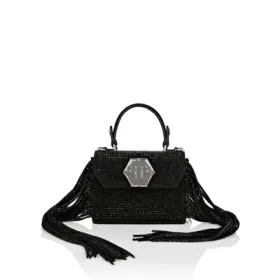 PHILIPP PLEIN Handtasche "Superheroine Mit Schmucksteinen"