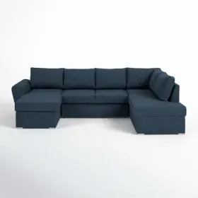 Stefan Schlafsofa Chaiselong links, blau.