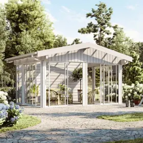 Frittstående, Saltak Sjarm - Hagestue