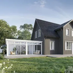 Fasademontert Skape - Hagestue